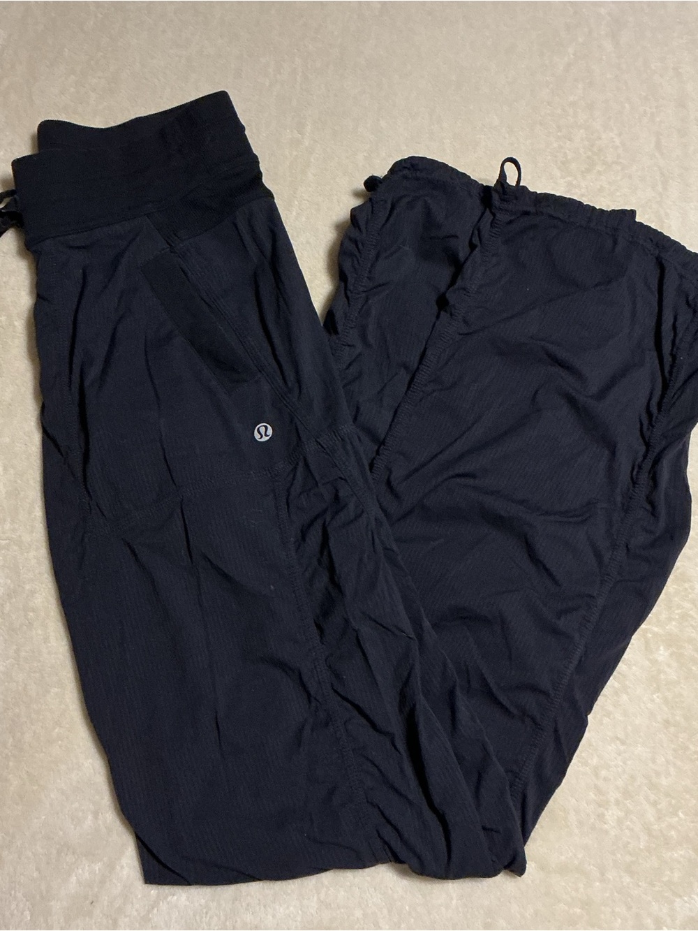 lululemon athletica Black Women's Lounge Track Pants - Picture 3 of 5